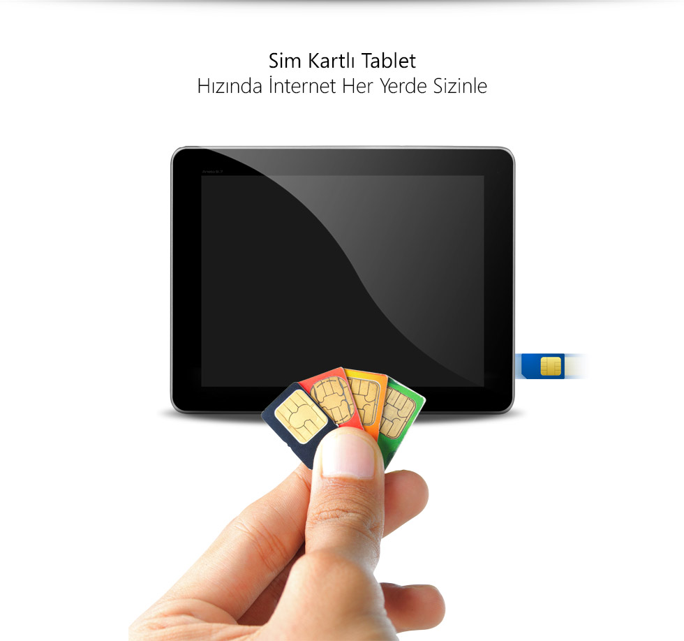 Aristo Tab 9.7-Sim Kartlı 3G Tablet