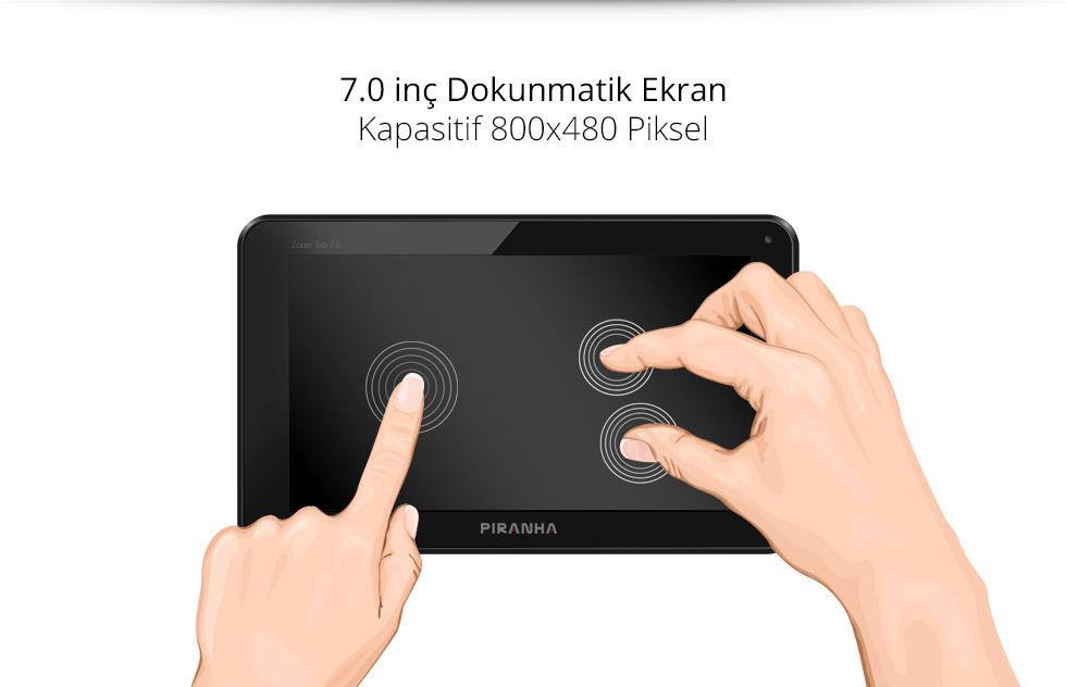 Zoom Tab 7.0-7.0 inç Dokunmatik Ekran