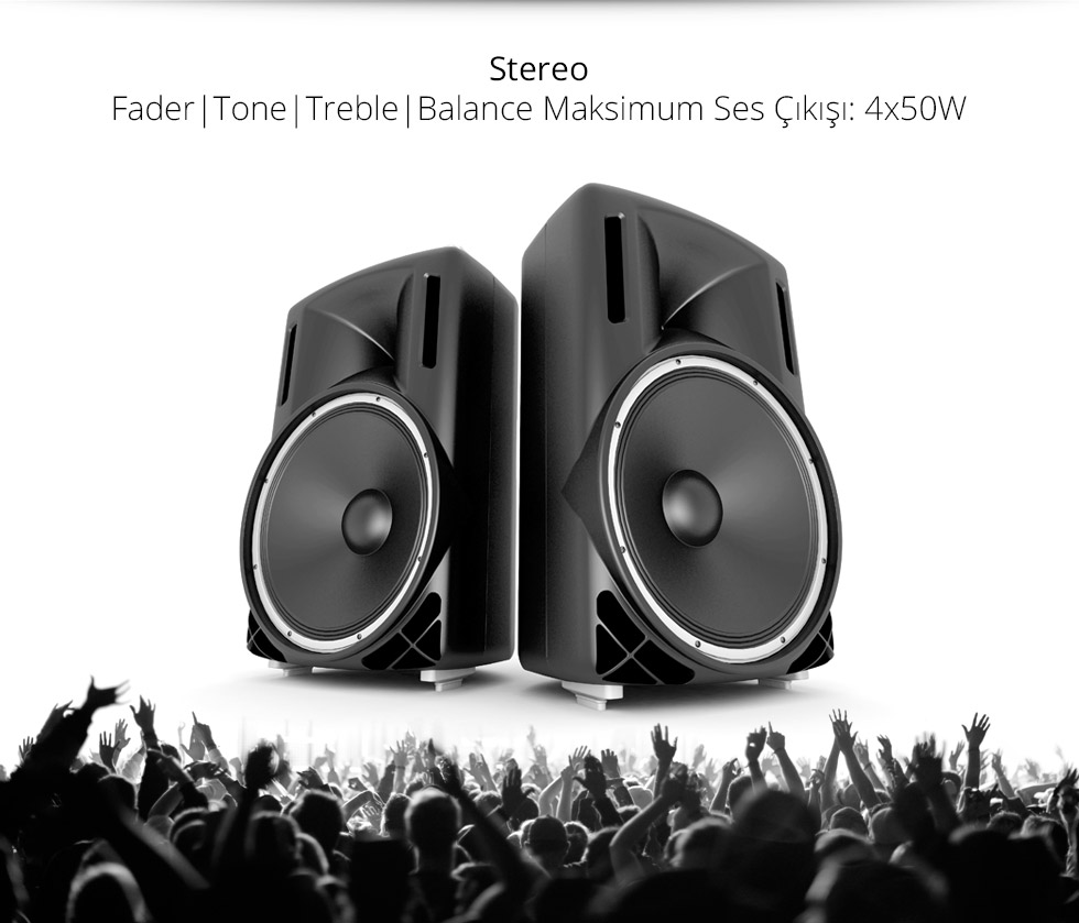 Charger-A-Type- Stereo Maksimum Ses Çıkış