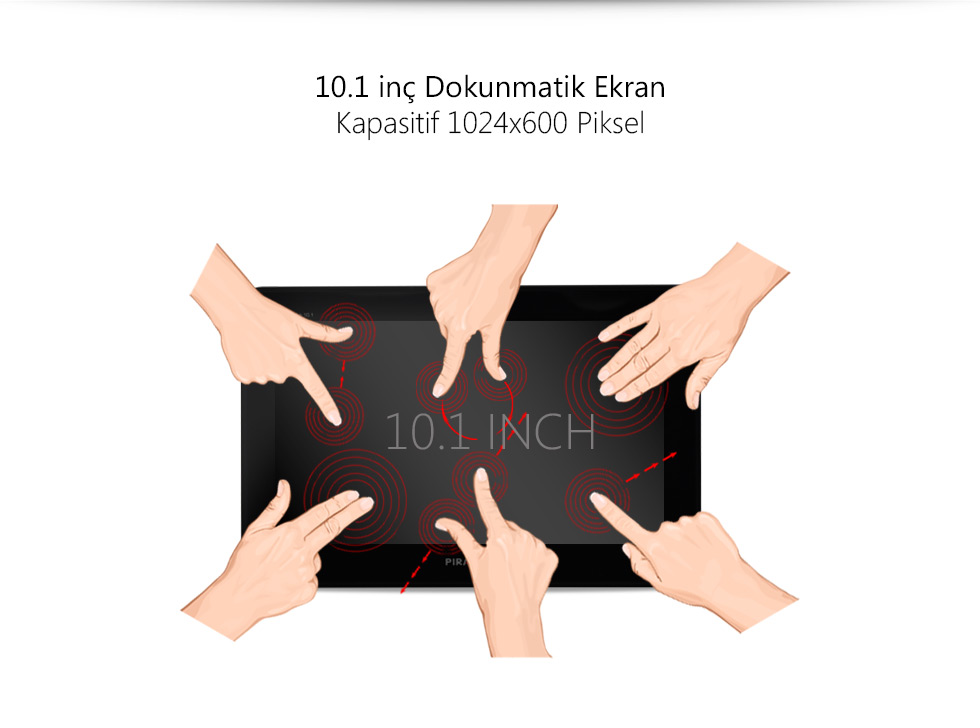 Ultra III Tab 10.1-10.1 inç Dokunmatik Ekran