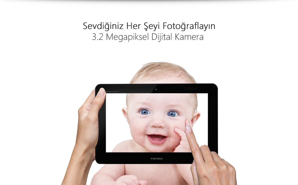 Ultra III Tab 10.1-Sevdiğiniz Her Şeyi Fotoğraflayın