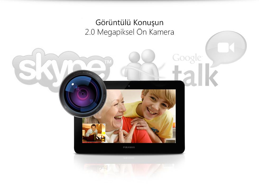 Ultra III Tab 10.1-Görüntülü Konuşma