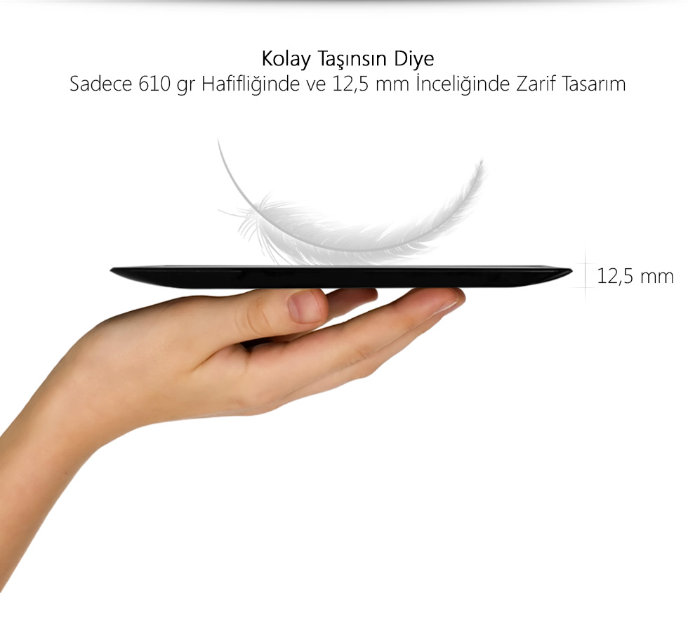 Ultra III Tab 10.1-Kolay Taşınsın Diye
