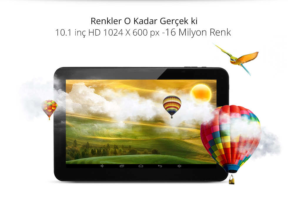 Rano Tab 10.1-Renkler Okadar Gerçek ki