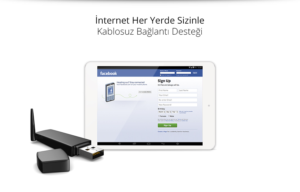 Aristo X Tab 7.85-İnternet Her Yerde Sizle