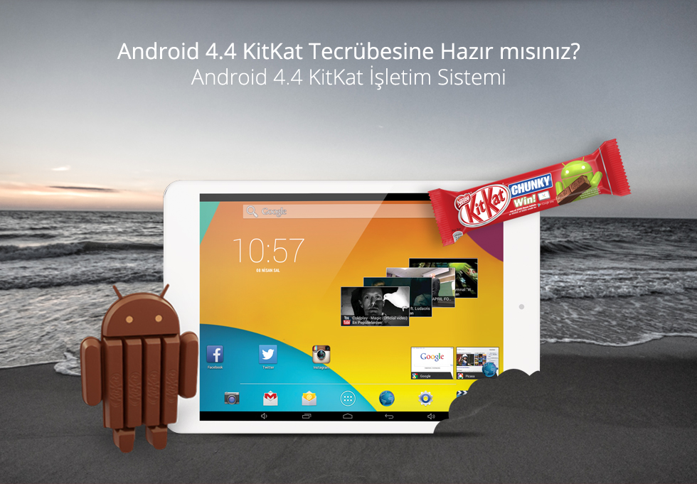 Aristo X Tab 7.85-Android 4.4 KitKat Tecrübesine Hazırmısınız