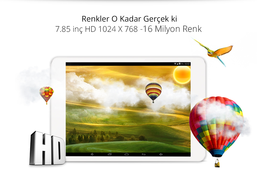 Aristo X Tab 7.85-Renkler Okadar Gerçek ki