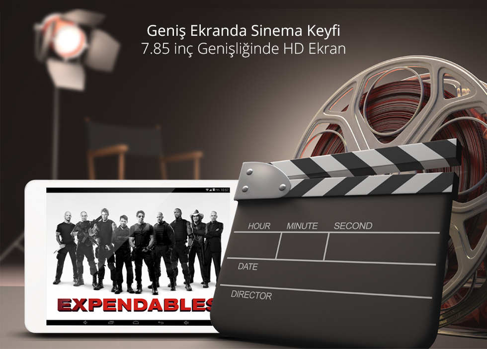 Aristo X Tab 7.85-Geniş Ekranda Sinema Keyfi